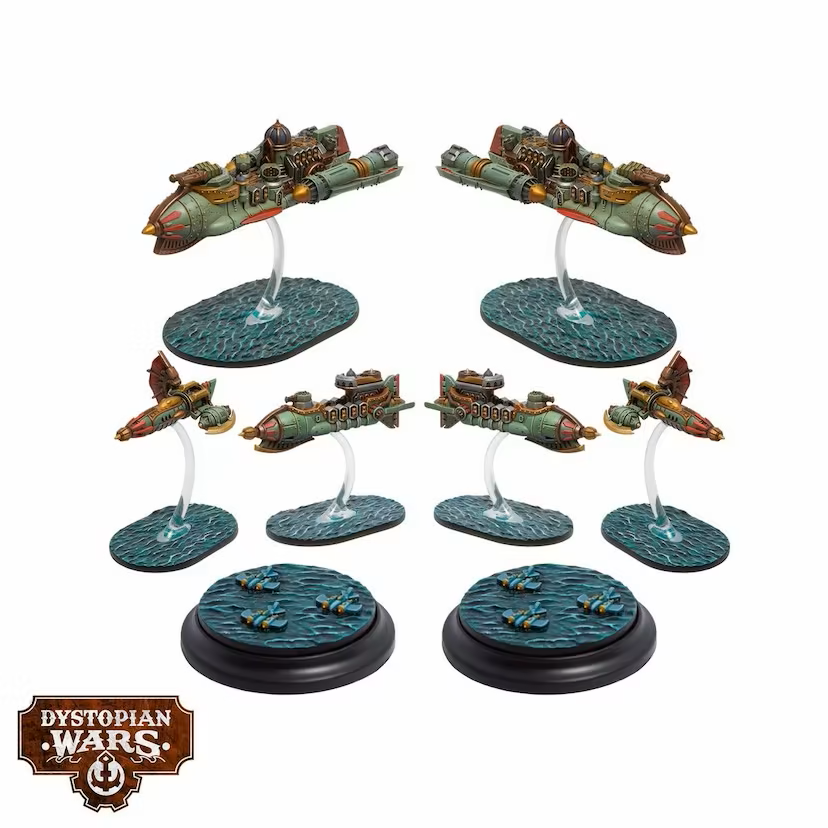 Dystopian Wars The Sultanate of Istanbul Aerial Squadrons
