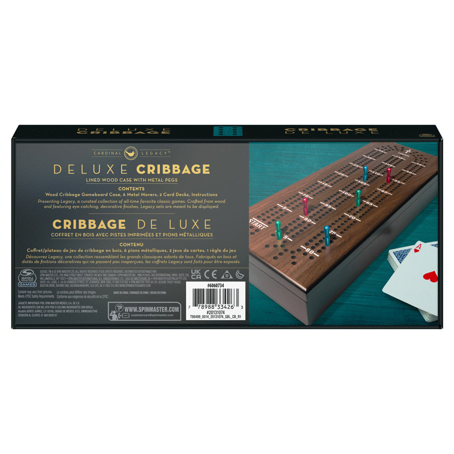 Cardinal Legacy Cribbage Deluxe