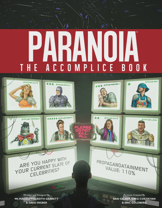 Paranoia RPG The Accomplice Book
