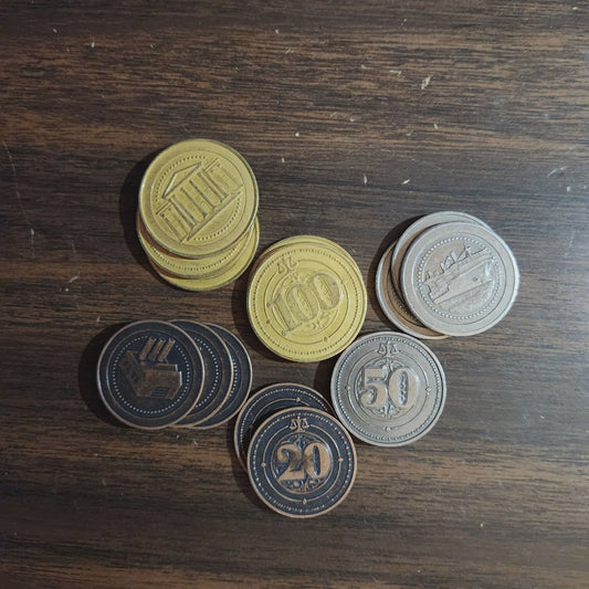 Upgrade Your Games Metal Coins Industrial HIgh Value