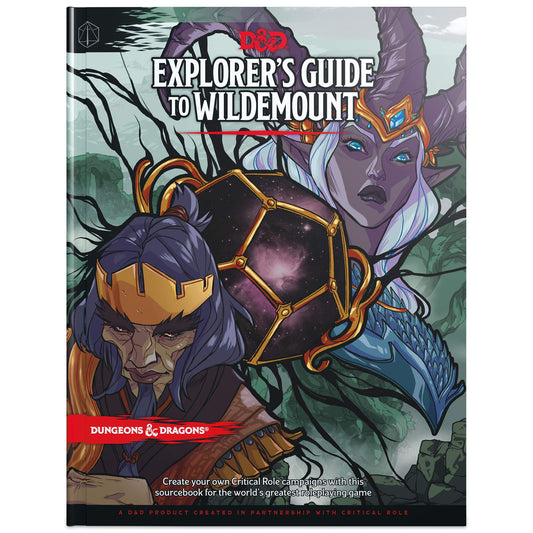 Dungeons and Dragons 5th Edition Sourcebook Critical Role Explorers Guide to Wildemount