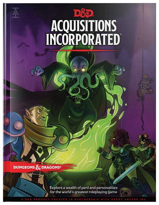 Dungeons and Dragons 5th Edition Sourcebook Acquisitions Incorporated