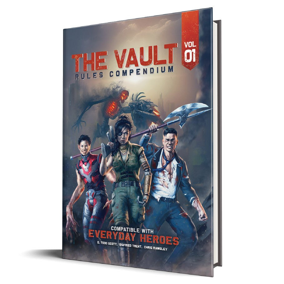 Everyday Heroes RPG The Vault Rules Compendium Vol 01