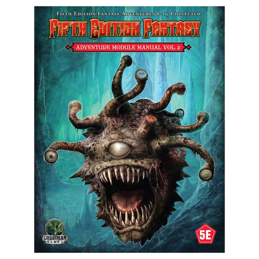 Fifth Edition Fantasy Adventure Compendium of Dungeon Crawls Volume 02 (5E)