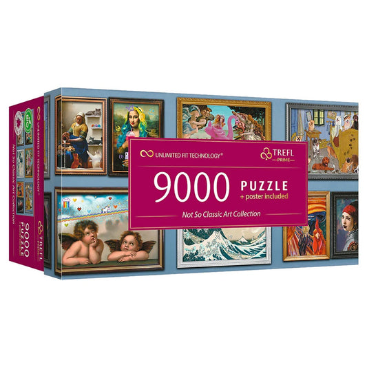 Puzzle 9000 Not So Classic Art Collection