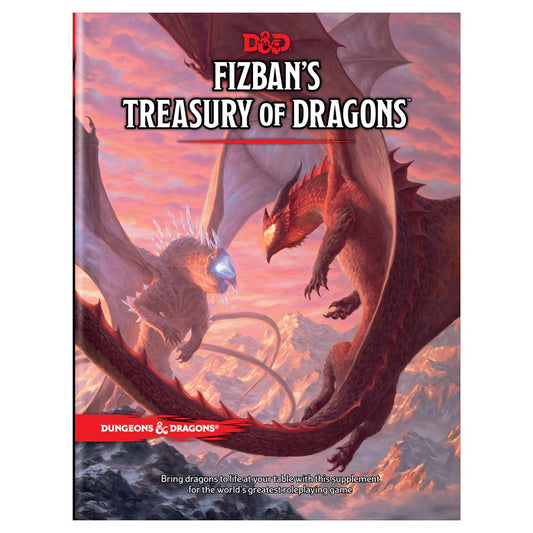 Dungeons and Dragons 5th Edition Core Rulebook Fizban's Treasury of Dragons