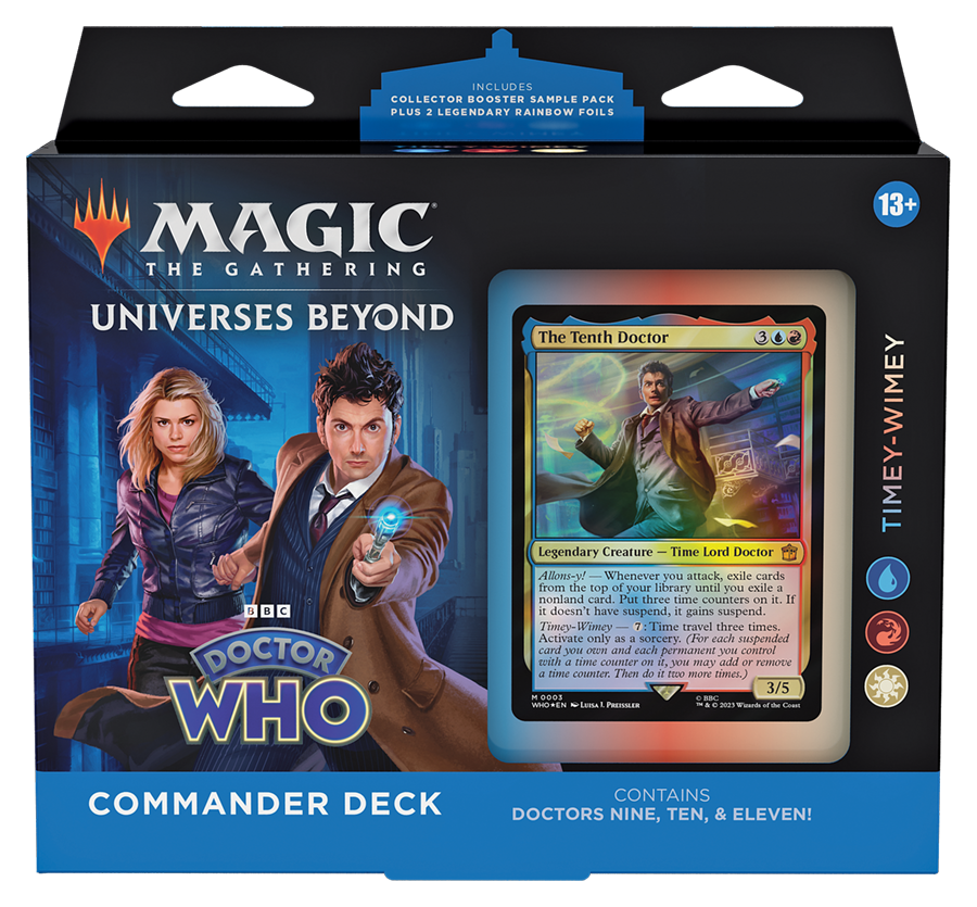 Magic the Gathering Doctor Who Commander Deck