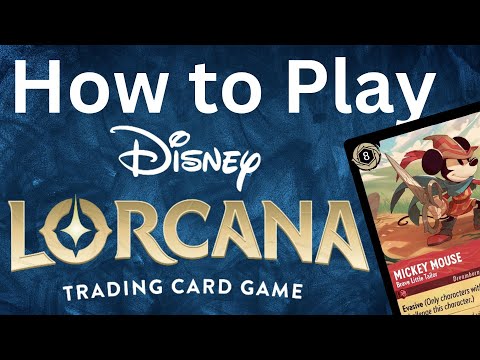 Load video: How to play Disney&#39;s Lorcana