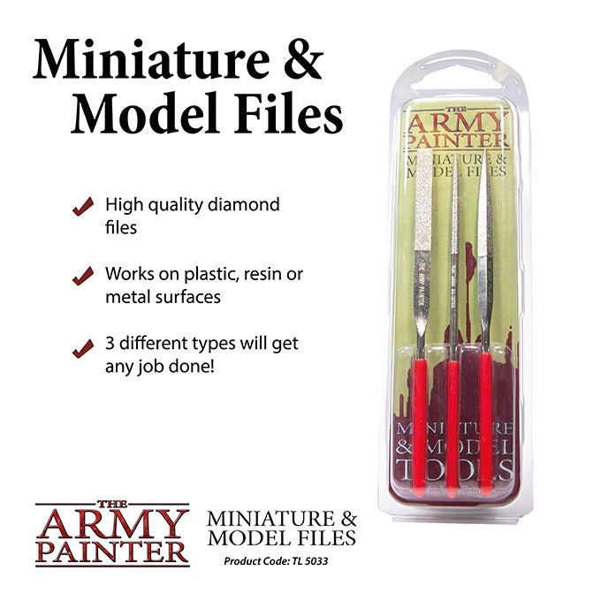 Army Painter Hobby Tools Files Miniature & Model