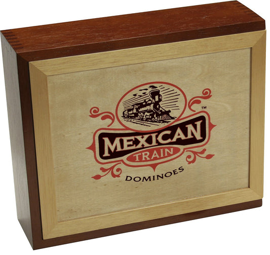 Dominoes Mexican Train Deluxe (Wood Case)