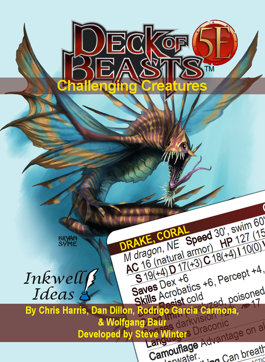 Tome of Beasts Deck of Beasts 02 Challenging Creatures Creatures (5E)