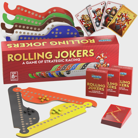 Rolling Jokers and Marbles