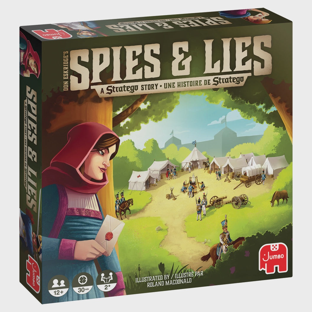Stratego Spies & Lies Board Game (Bilingual)