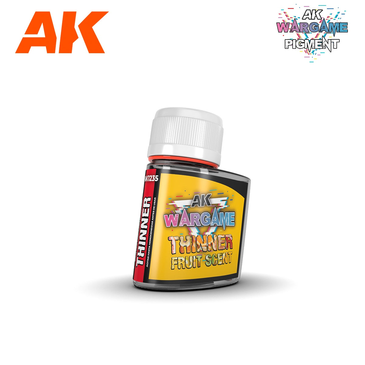 AK Interactive Wargame Auxiliary Thinner Fruit Scent (125ml)