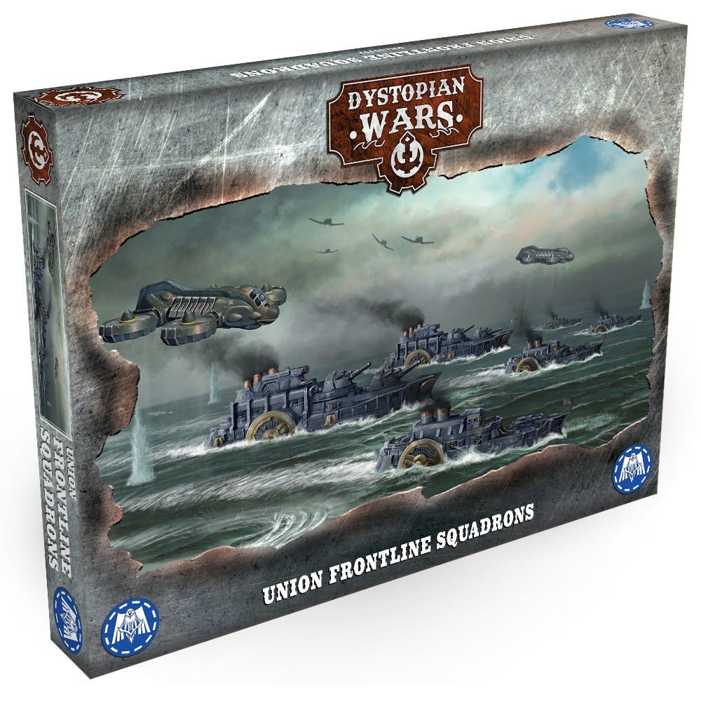 Dystopian Wars The Union Frontline Squadrons