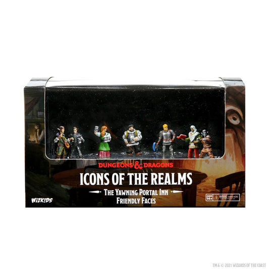 Dungeons and Dragons Fantasy Miniatures Icons of the Realms Miniatures The Yawning Portal Inn Friendly Faces