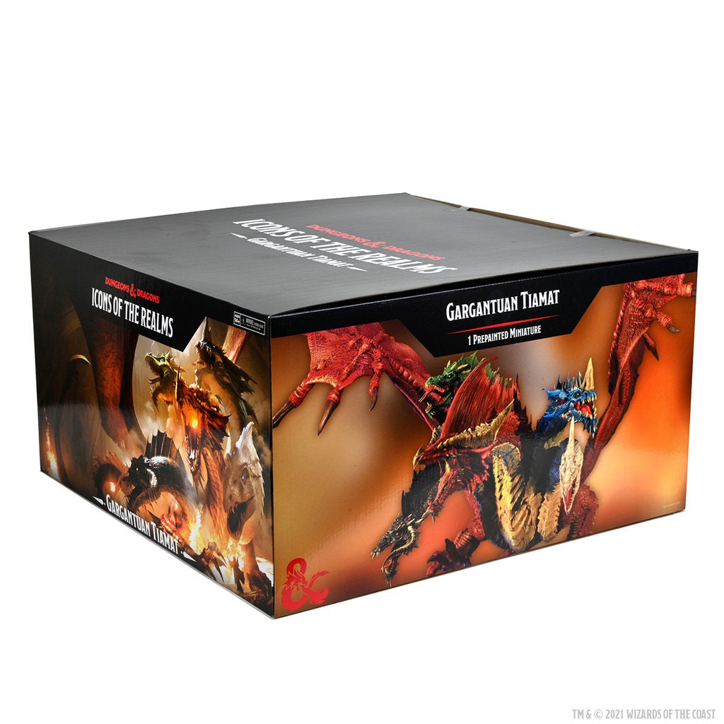 Dungeons and Dragons Fantasy Miniatures Icons of the Realms Gargantuan Miniatures Tiamat