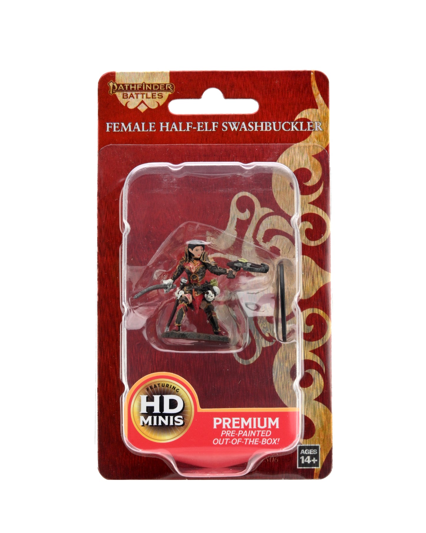 Pathfinder Battles Deep Cuts Miniatures Premium Figure Wave 02 Half-Elf Swashbuckler Female