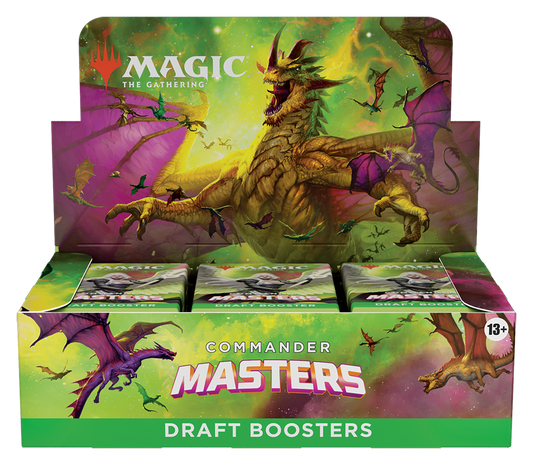 Magic the Gathering Commander Masters Draft Booster Box (24)