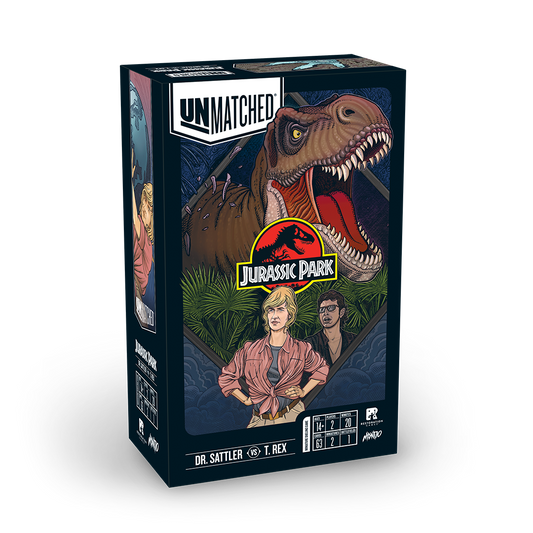 Unmatched Jurassic Park Sattler vs T-Rex