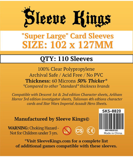 Sleeve Kings 8820 Super Large 102mm x 127mm (110)