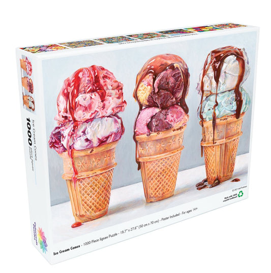 Puzzle 1000 Ice Cream Cones