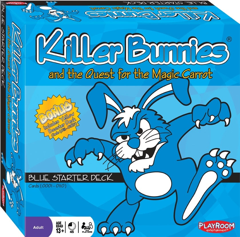 Killer Bunnies and the Quest for the Magic Carrot Blue