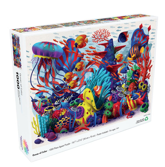Puzzle 1000 Ocean of Color