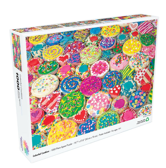 Puzzle 1000 Colorful Cookies