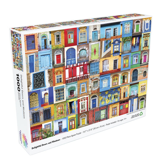 Puzzle 1000 Delightful Doors and Windows