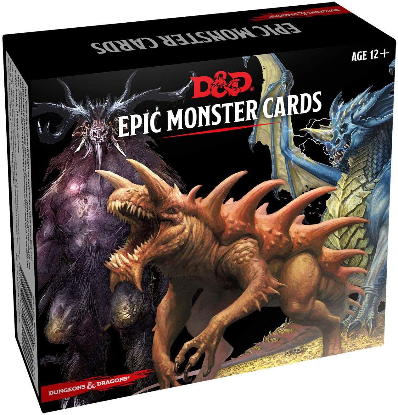 Dungeons and Dragons 5th Edition Monster Cards Epic Level