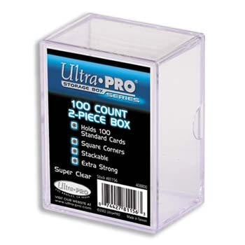 Ultra PRO Card Box Acrylic 100Qty