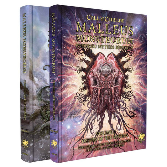 Call of Cthulhu 7th Edition Malleus Monstrorum Cthulhu Mythos Bestiary Two Volume Slipcase Set