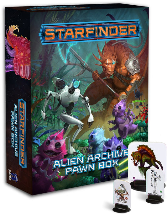 Starfinder Pawns 01 Alien Archive Pawn Box