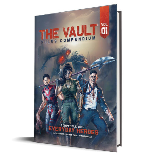 Everyday Heroes RPG The Vault Rules Compendium  Vol 01
