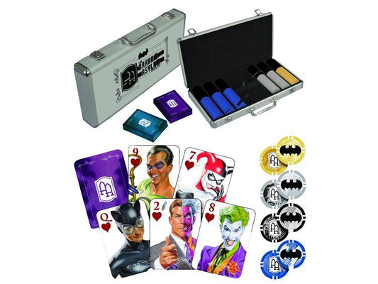 Poker Set DC Batman Arkham Asylum