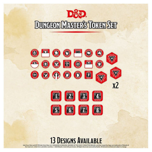 Dungeons and Dragons 5th Edition Token Set Dungeon Master