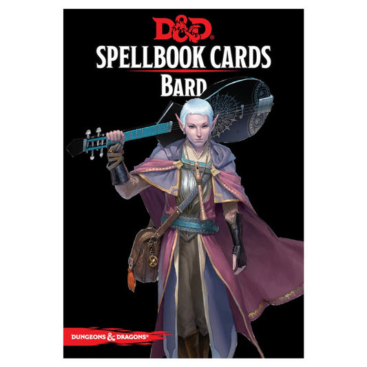 Dungeons and Dragons 5th Edition Spellbook Cards Bard