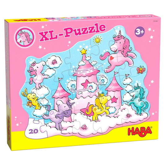 Puzzle Tykes 20 Unicorn Glitterluck in the Clouds