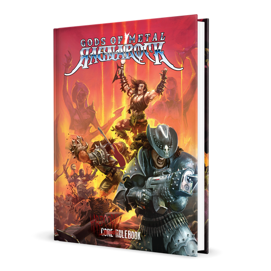 Gods of Metal Ragnarock RPG Core Rulebook