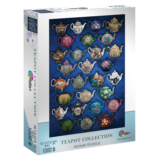 Puzzle 1000 Teapot Collection