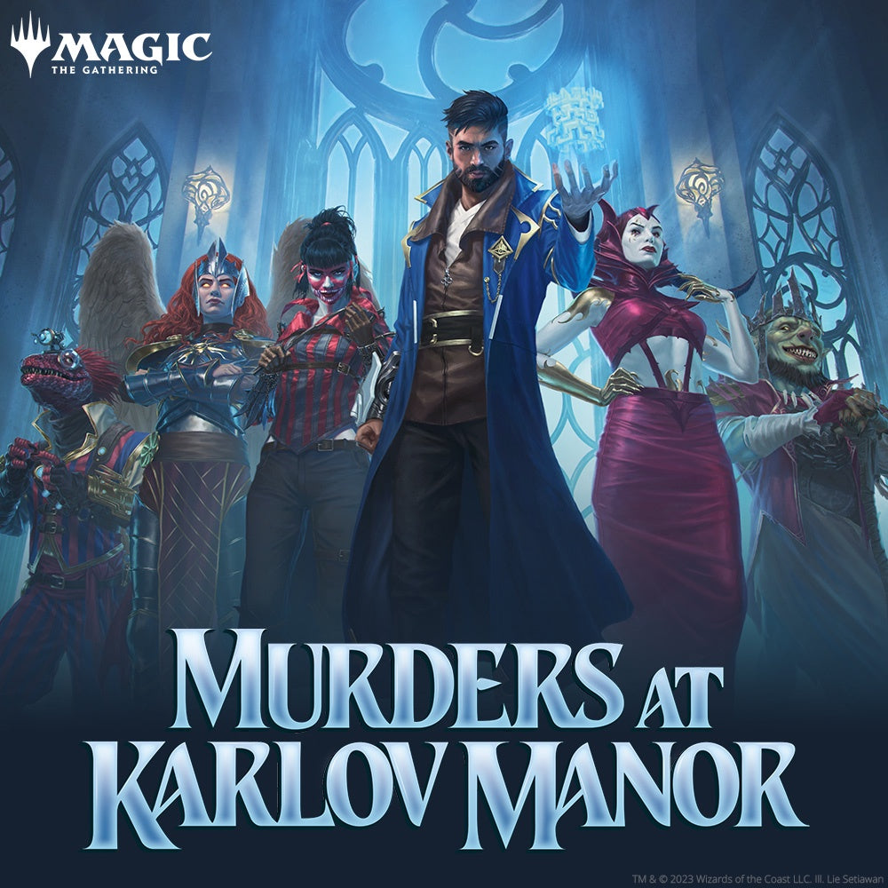 Magic the Gathering Event Murders at Karlov Manor Sealed Prerelease Saturday 2/3 @ 1pm