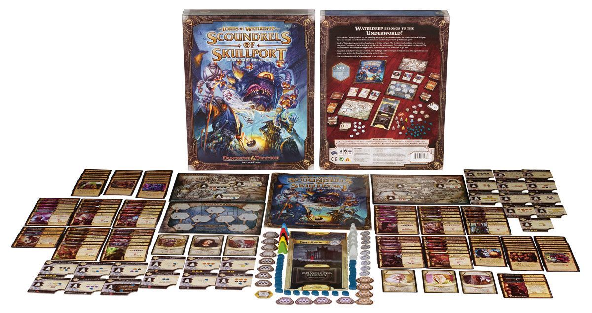 Dungeons and Dragons Lords of Waterdeep Scoundrels of Skullport
