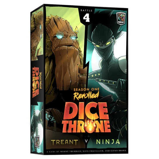 Dice Throne Season One ReRolled 04 Treant vs Ninja
