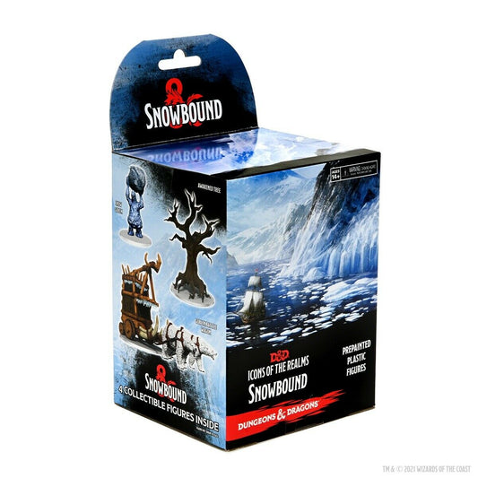 Dungeons and Dragons Fantasy Miniatures Icons of the Realms Set 19 Booster Snowbound