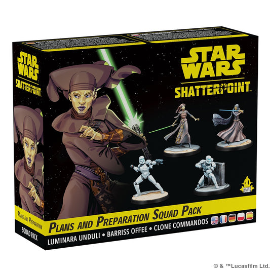 Star Wars Shatterpoint Squad Pack Plans and Preparation
