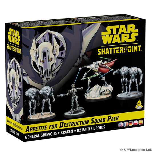 Star Wars Shatterpoint Squad Pack Appetite for Destruct