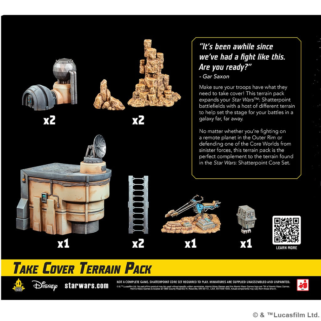 Star Wars Shatterpoint Terrain Pack Take Cover