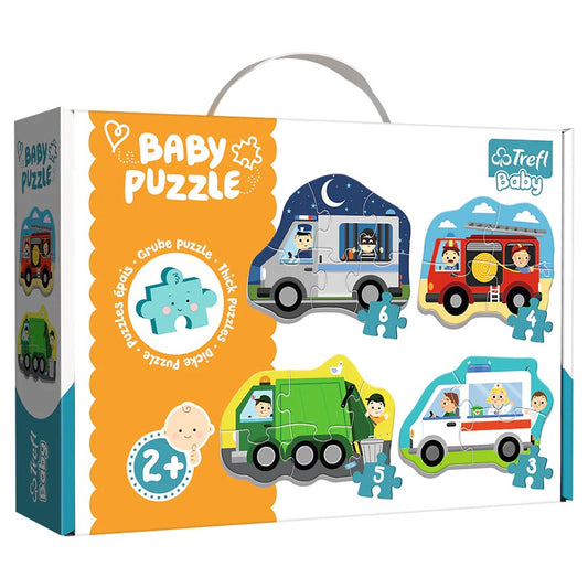 Puzzle Baby Classic  Vehicles and Jobs