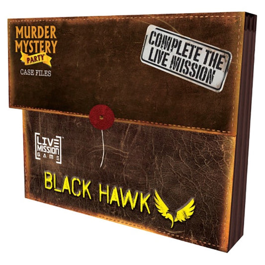 Murder Mystery Party Case Files Black Hawk